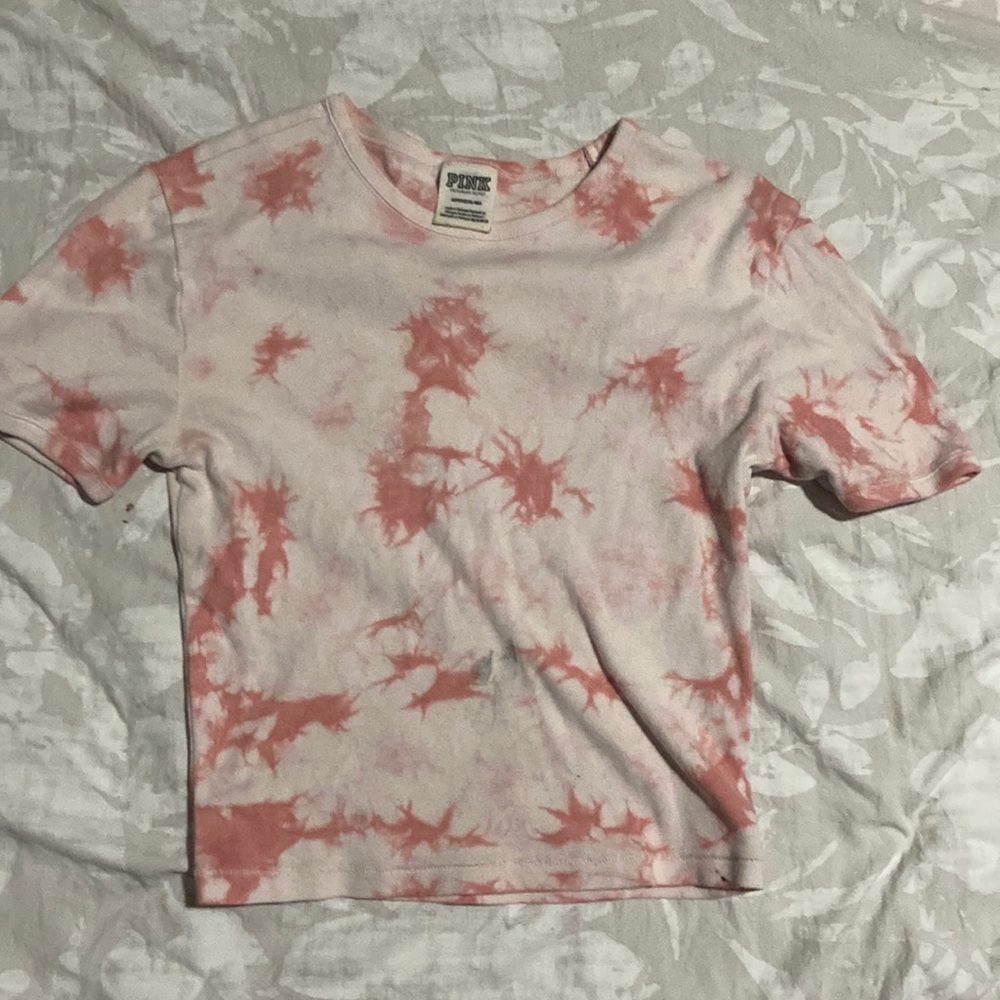 Pink cropped t